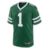 Custom Kenyon Sadiq New York Jets 2026 NFL Draft First Round Pick No. 16 Game Jersey Legacy Green