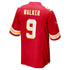 Custom Kenneth Walker III Kansas City Chiefs Game Jersey Red