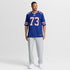 Custom Dion Dawkins Buffalo Bills Game Jersey Royal