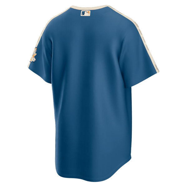 Custom Christian Yelich Milwaukee Brewers 2026 City Connect Stadium Jersey Mineral Blue