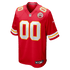 Custom Kansas City Chiefs Custom Game Jersey Red