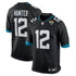 Custom Travis Hunter Jacksonville Jaguars Alternate Game Jersey Black