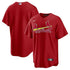Custom St. Louis Cardinals Alternate Replica Team Jersey Red