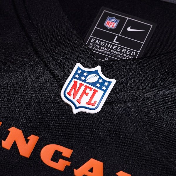 Custom Bryan Cook Cincinnati Bengals Game Jersey Black