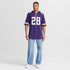 Custom Adrian Peterson Minnesota Vikings Game Jersey Purple