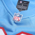 Custom Tennessee Titans Oilers Throwback Custom Game Jersey Light Blue