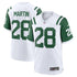 Custom Curtis Martin New York Jets Retired Player Alternate Game Jersey White