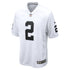 Custom Ashton Jeanty Las Vegas Raiders Game Jersey White