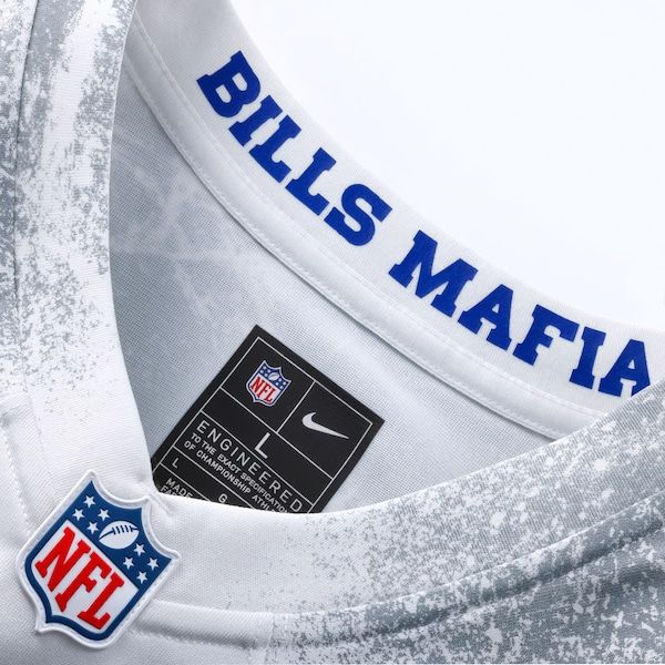 Custom Josh Allen Buffalo Bills 2025 Rivalries Collection Game Jersey White