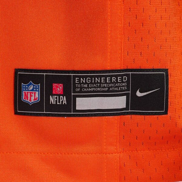 Custom Caleb Williams Chicago Bears Game Jersey Orange