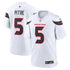 Custom Jalen Pitre Houston Texans Game Jersey White