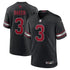 Custom Budda Baker Arizona Cardinals Game Jersey Black