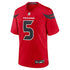 Custom Jalen Pitre Houston Texans Alternate Game Jersey Red