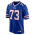 Custom Dion Dawkins Buffalo Bills Game Jersey Royal