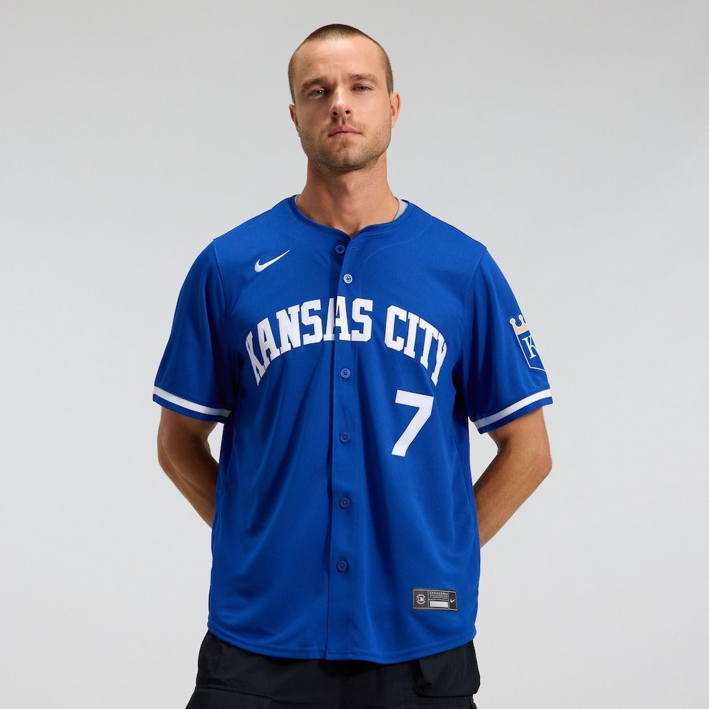 Custom Bobby Witt Jr. Kansas City Royals Alternate 2 Limited Player Jersey Royal