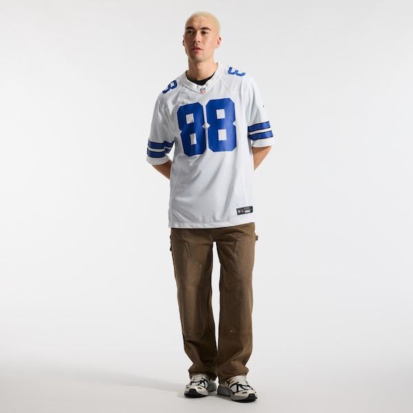 Custom CeeDee Lamb Dallas Cowboys Game Jersey White