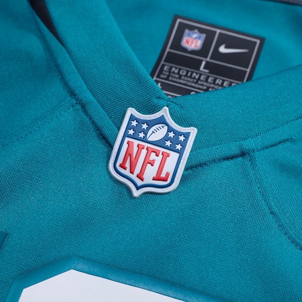 Custom Parker Washington Jacksonville Jaguars Game Jersey Teal