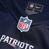 Custom New England Patriots Custom Game Jersey Navy