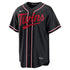 Custom Minnesota Twins Fashion Replica Black Out Jersey
