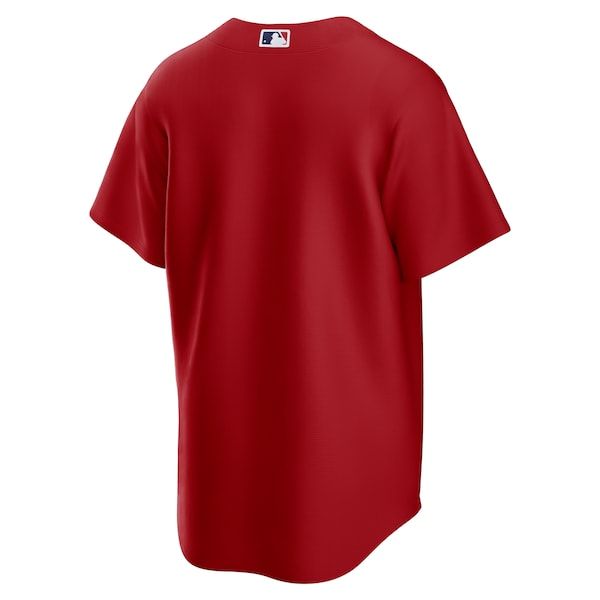 Custom St. Louis Cardinals Alternate Replica Team Jersey Red