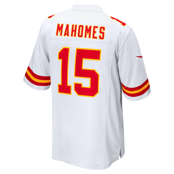 Custom Patrick Mahomes Kansas City Chiefs Game Jersey White
