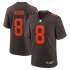 Custom Jared Verse Cleveland Browns Alternate Alpha Dawg Game Jersey Brown