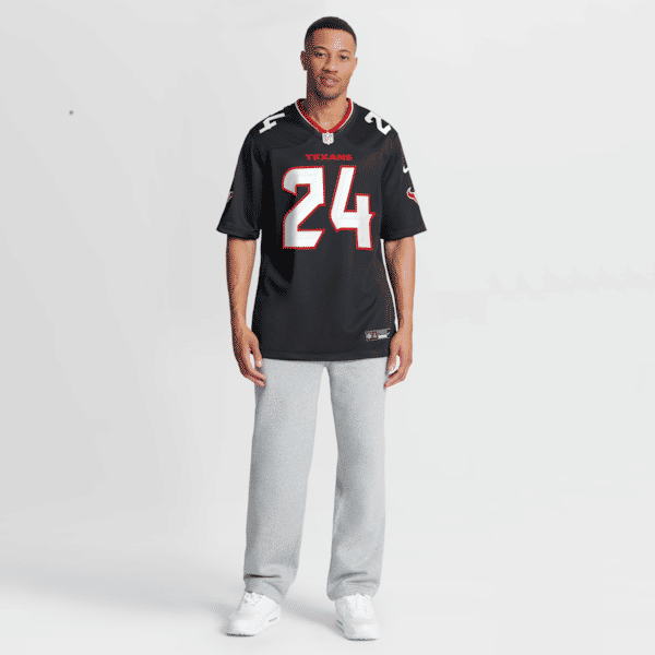 Custom Derek Stingley Jr. Houston Texans Game Jersey Navy