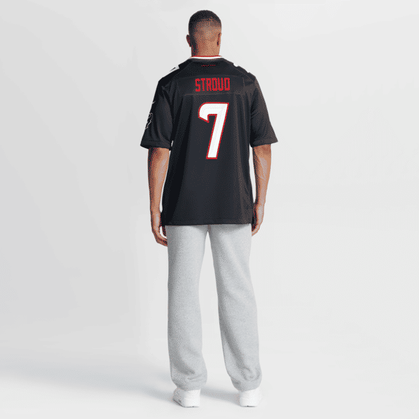 Custom C.J. Stroud Houston Texans Game Jersey Navy