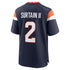 Custom Patrick Surtain II Denver Broncos Alternate Game Jersey Navy