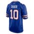 Custom Khalil Shakir Buffalo Bills Game Jersey Royal