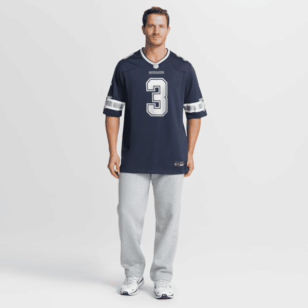 Custom George Pickens Dallas Cowboys Game Jersey Navy