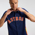 Custom Jose Altuve Houston Astros Alternate Limited Player Jersey Navy