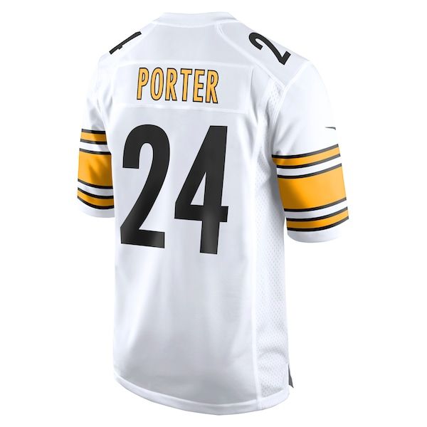 Custom Joey Porter Jr. Pittsburgh Steelers Away Game Jersey White