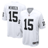 Custom Fernando Mendoza Las Vegas Raiders Game Jersey White