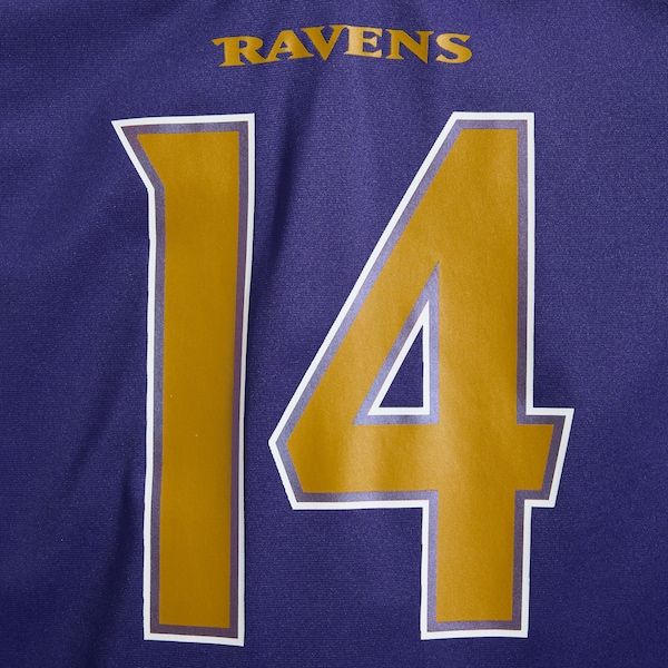 Custom Kyle Hamilton Baltimore Ravens Alternate Game Jersey Purple