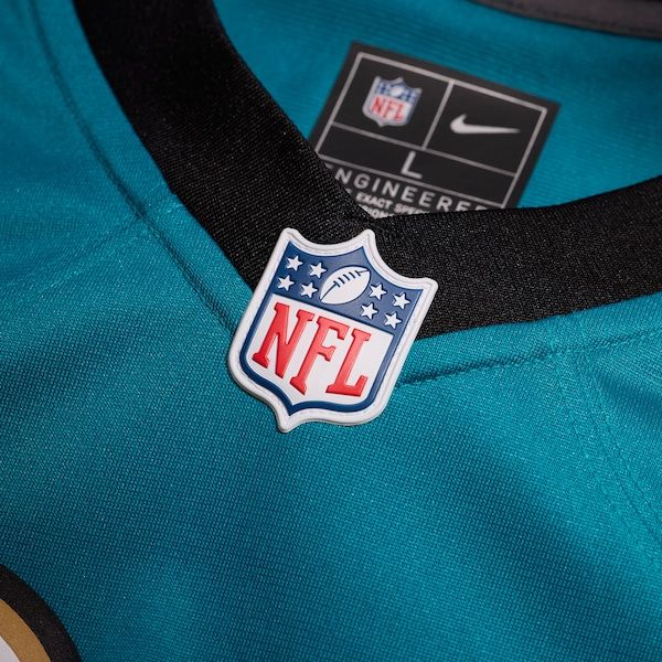 Custom Trevor Lawrence Jacksonville Jaguars Game Jersey Teal