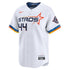 Custom Yordan Alvarez Houston Astros 2025 City Connect Limited Player Jersey White