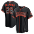 Custom Matt Chapman San Francisco Giants Alternate Stadium Jersey Black