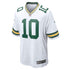 Custom Jordan Love Green Bay Packers Game Jersey White