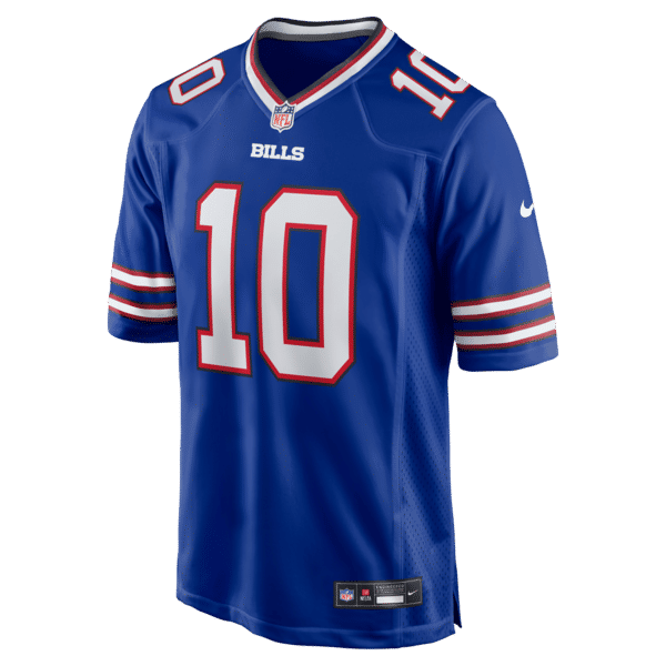Custom Khalil Shakir Buffalo Bills Game Jersey Royal