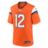 Custom RJ Harvey Denver Broncos Game Jersey Orange