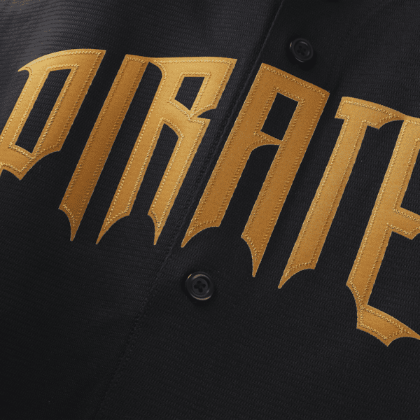 Custom Konnor Griffin Pittsburgh Pirates 2026 City Connect Stadium Jersey Black
