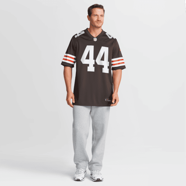 Custom Leroy Kelly Cleveland Browns Retired Player Game Jersey Brown