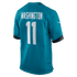 Custom Parker Washington Jacksonville Jaguars Game Jersey Teal