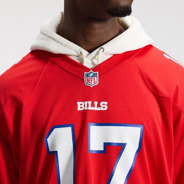 Custom Josh Allen Buffalo Bills Game Jersey Red
