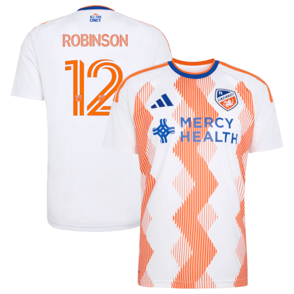 Miles Robinson FC Cincinnati 2026 The Seven Hills Kit Replica Jersey White