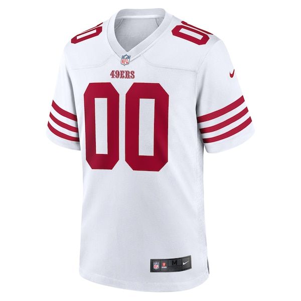 Custom San Francisco 49ers Custom Game Jersey White