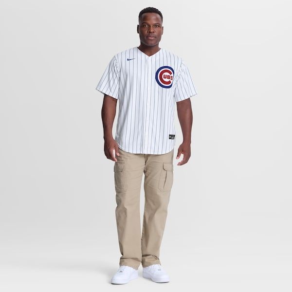 Custom Pete Crow-Armstrong Chicago Cubs Home Replica Jersey White