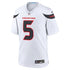 Custom Jalen Pitre Houston Texans Game Jersey White