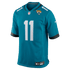 Custom Parker Washington Jacksonville Jaguars Game Jersey Teal